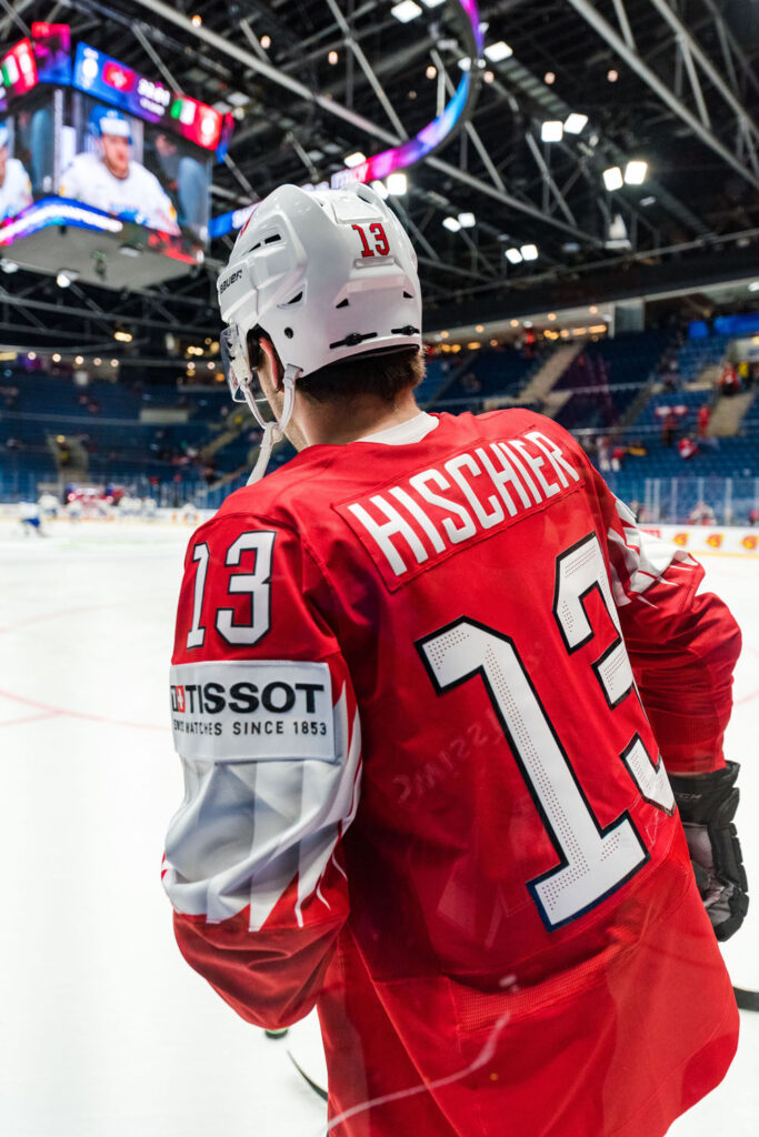 Nico Hischier arrives at Mooseheads camp 